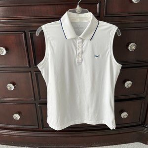 Vineyard Vines performance sleeveless golf top